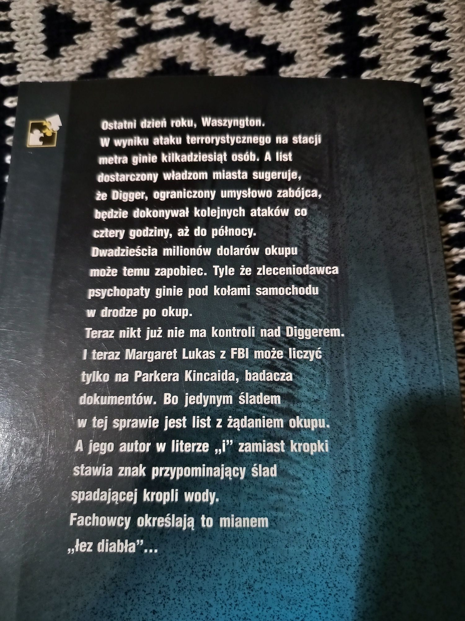 Jeffery Deaver zestaw thrillerów Płytkie groby Łzy diabła Lekcja jej