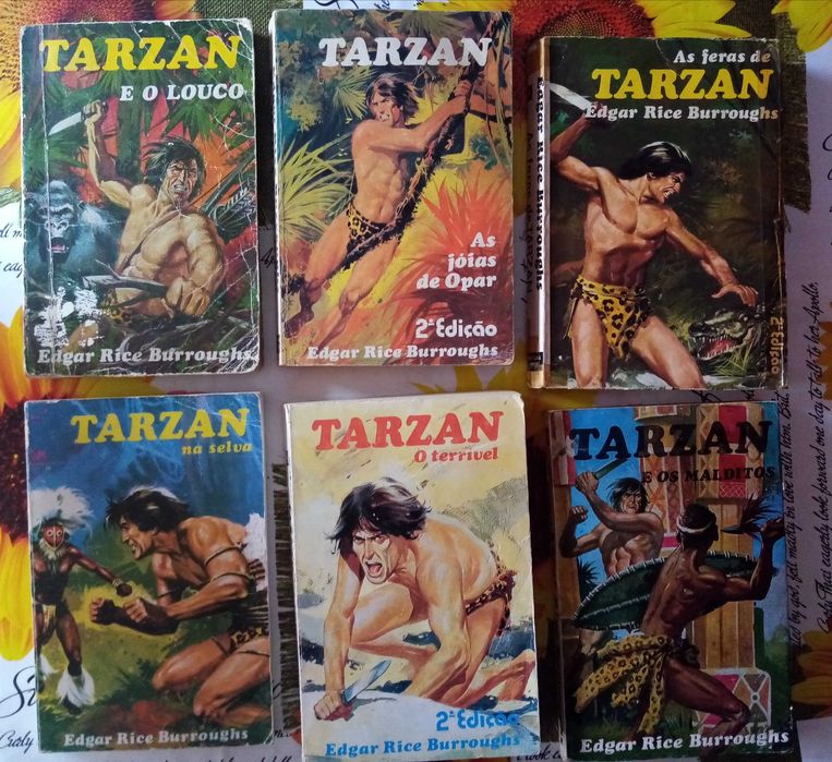 Tarzan - 6 livros = 15 euros