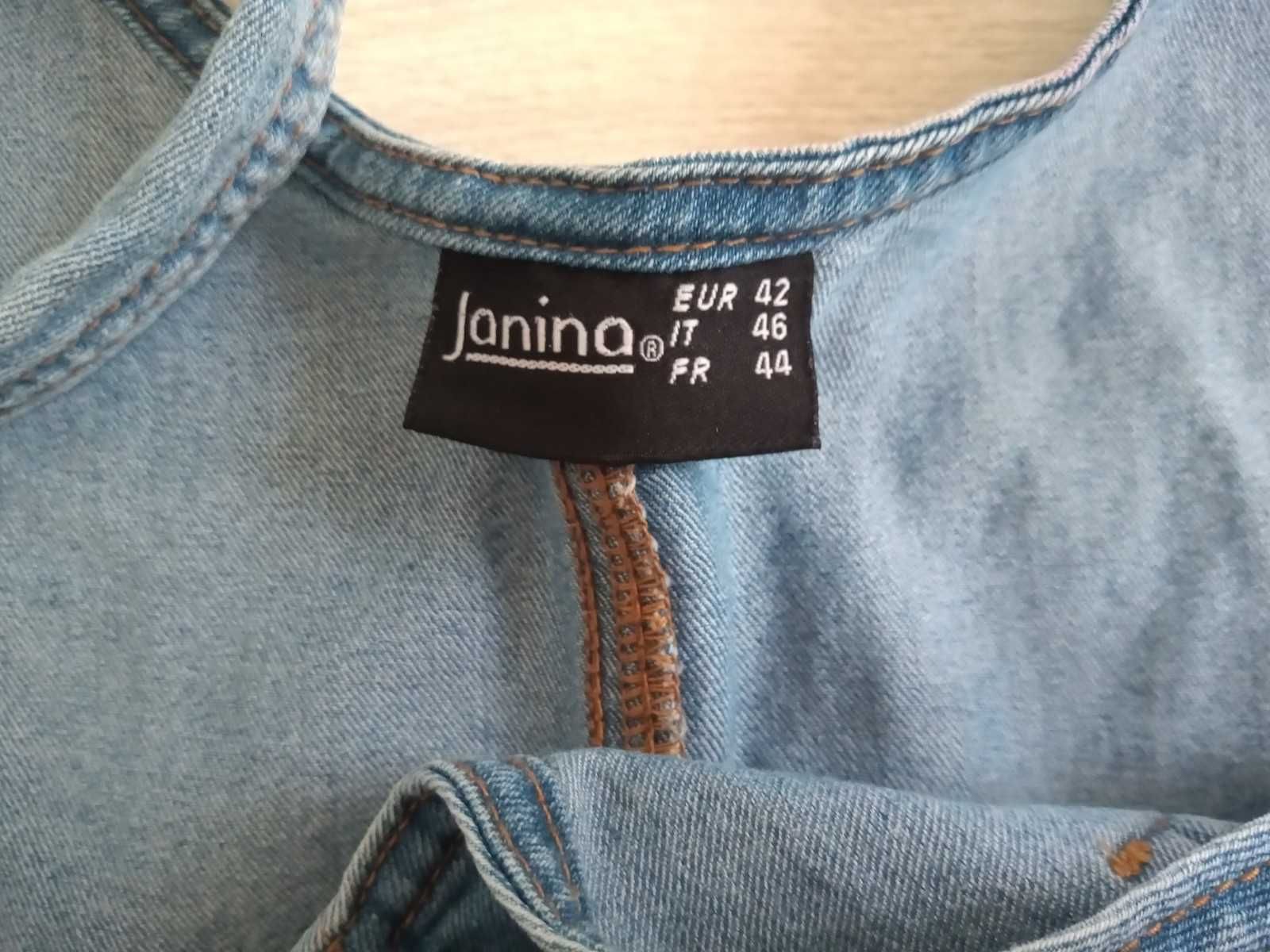 Sukienka spódniczka jeans na szelkach