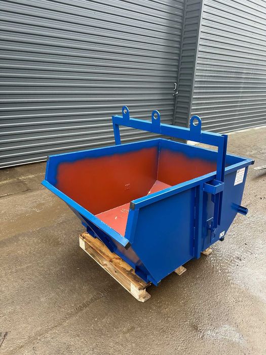 Kontener na dźwig, kontener samowyładowczy, mulda, pojemnik 1 m3.