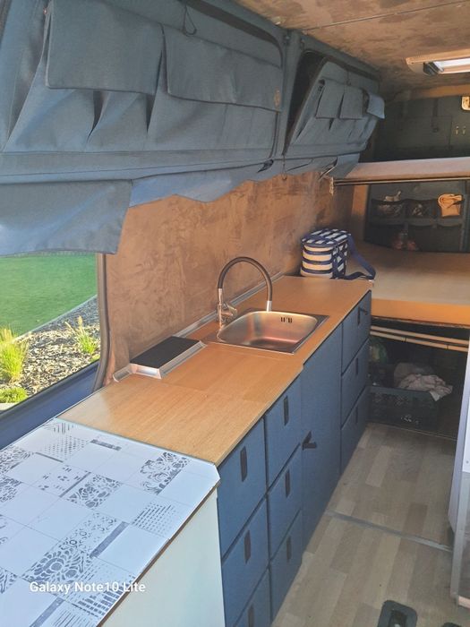 Mercedes benz Sprinter, kamper, brygadówka