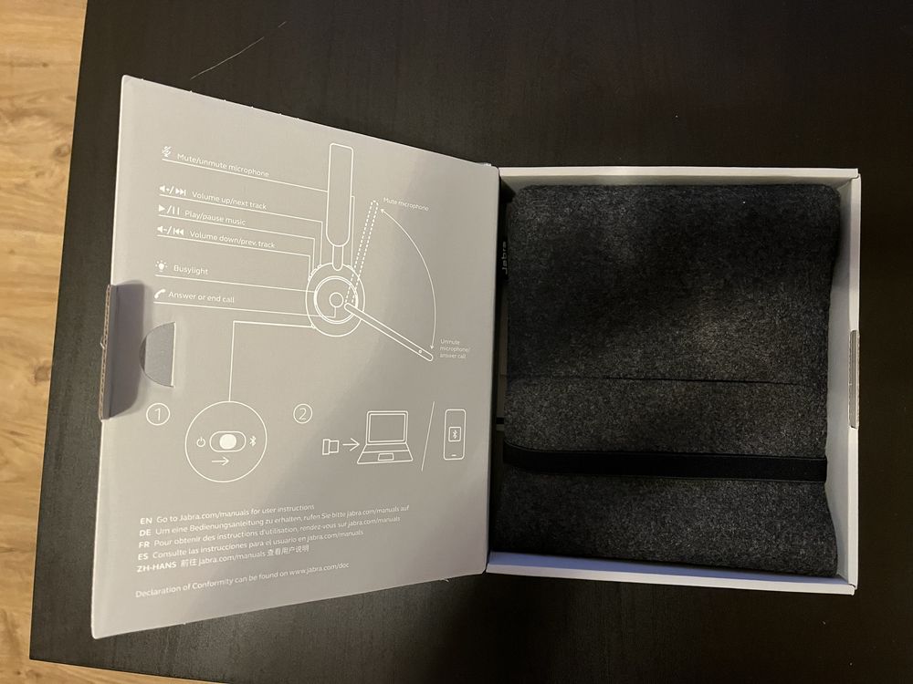 Jabra Evolve2 65 Link390c USB-C jak nowe