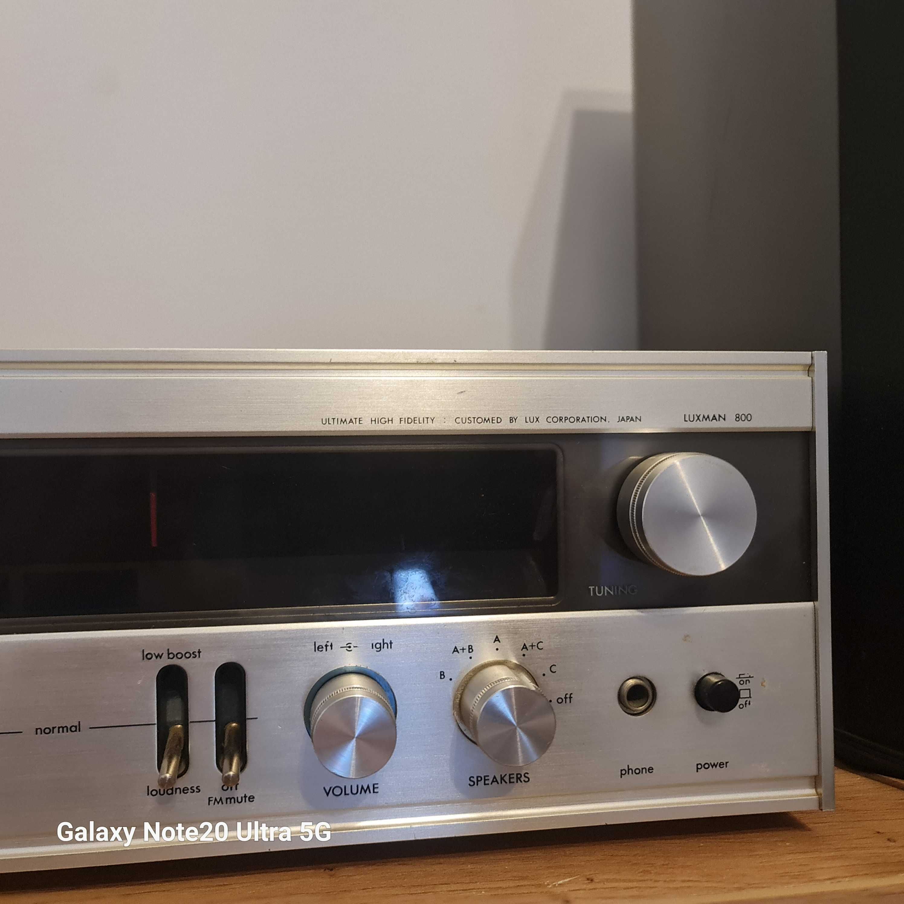 Wzmacniacz LUXMAN R-800E II  Vintage AM/FM Stereo