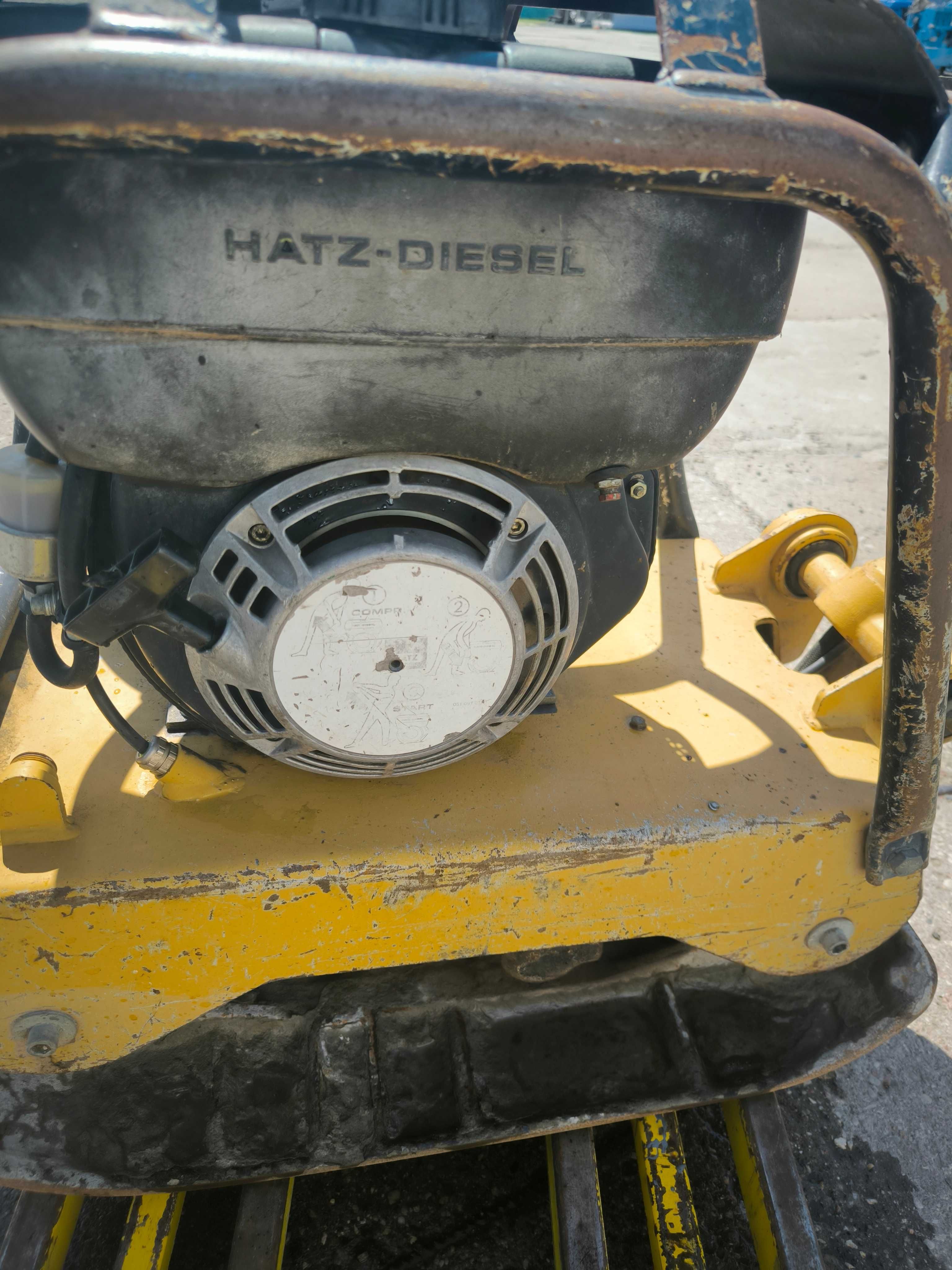 Zagęszczarka WACKER 200kg, diesel, używana