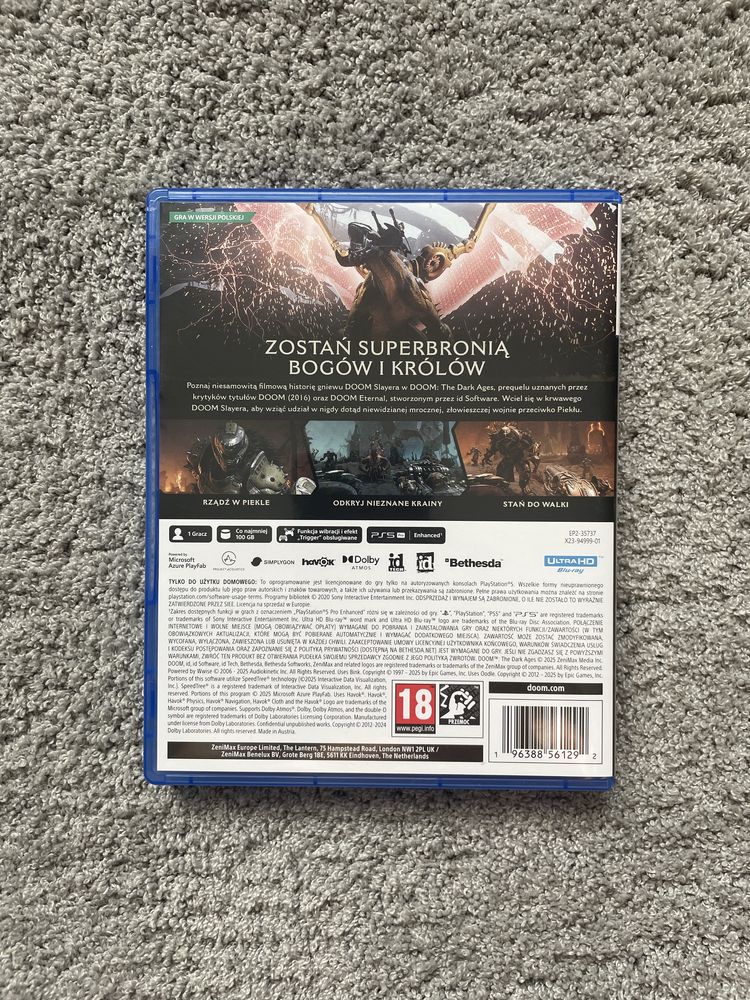 Doom the dark ages ps5