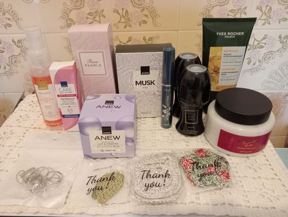 Produtos Avon Oriflame