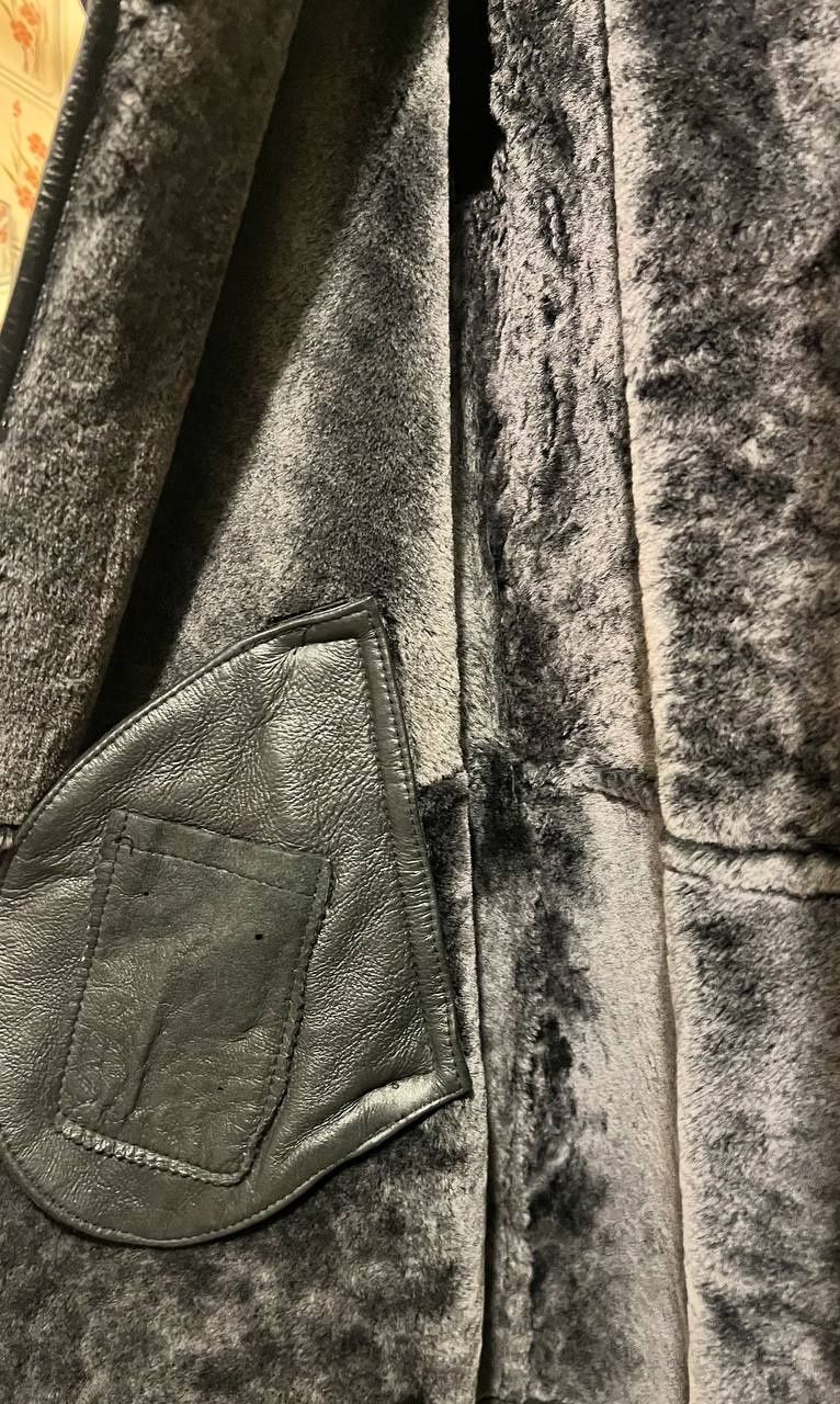 Куртка-дубленка  мужская качественная кожа