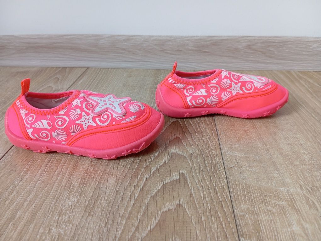 R. 24 buty do wody, do pływania, Egipt, Chorwacja, neonowy róż