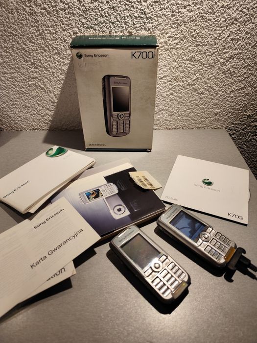 Sony Ericsson K700i cena za 2 sztuki - sprawne