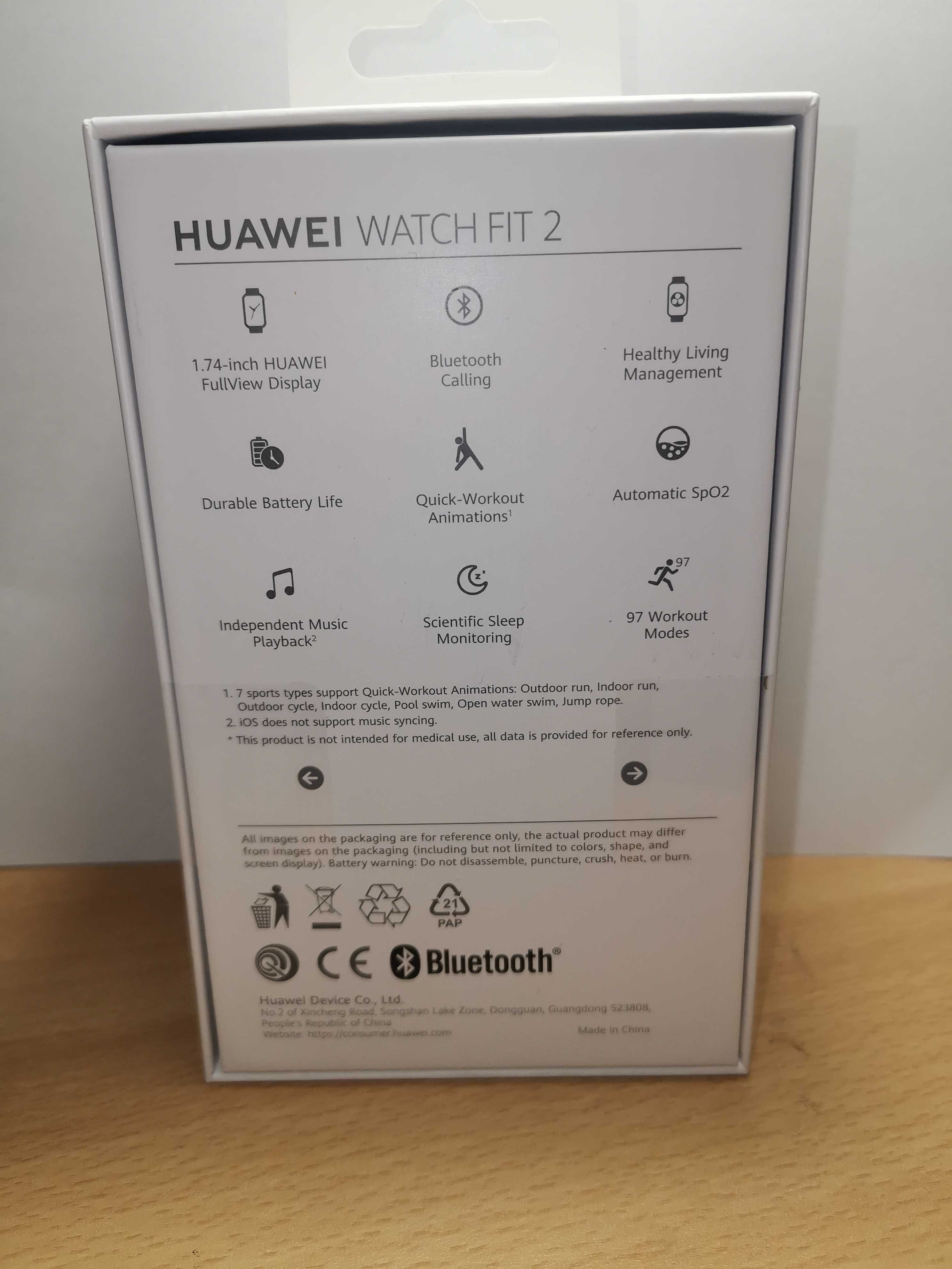 Huawei watch fit 2 activ zegarek do telefonu