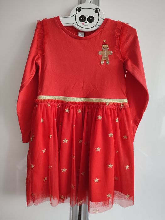 Sukienka świąteczna Tu 110/116