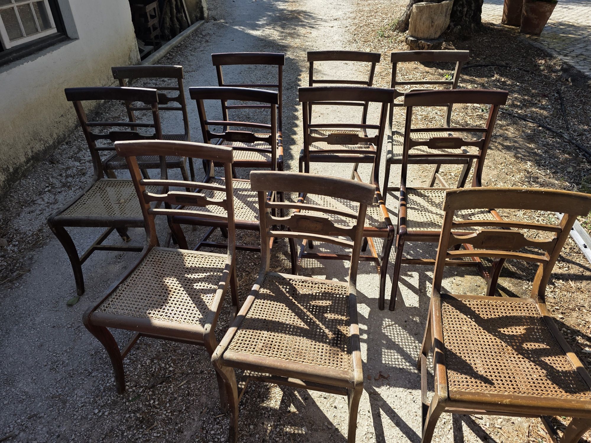 Conjunto de cadeiras para casa de jantar