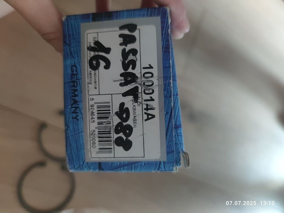 Передній підшипник до автомобіля Volkswagen/Audi optimal 100014A.