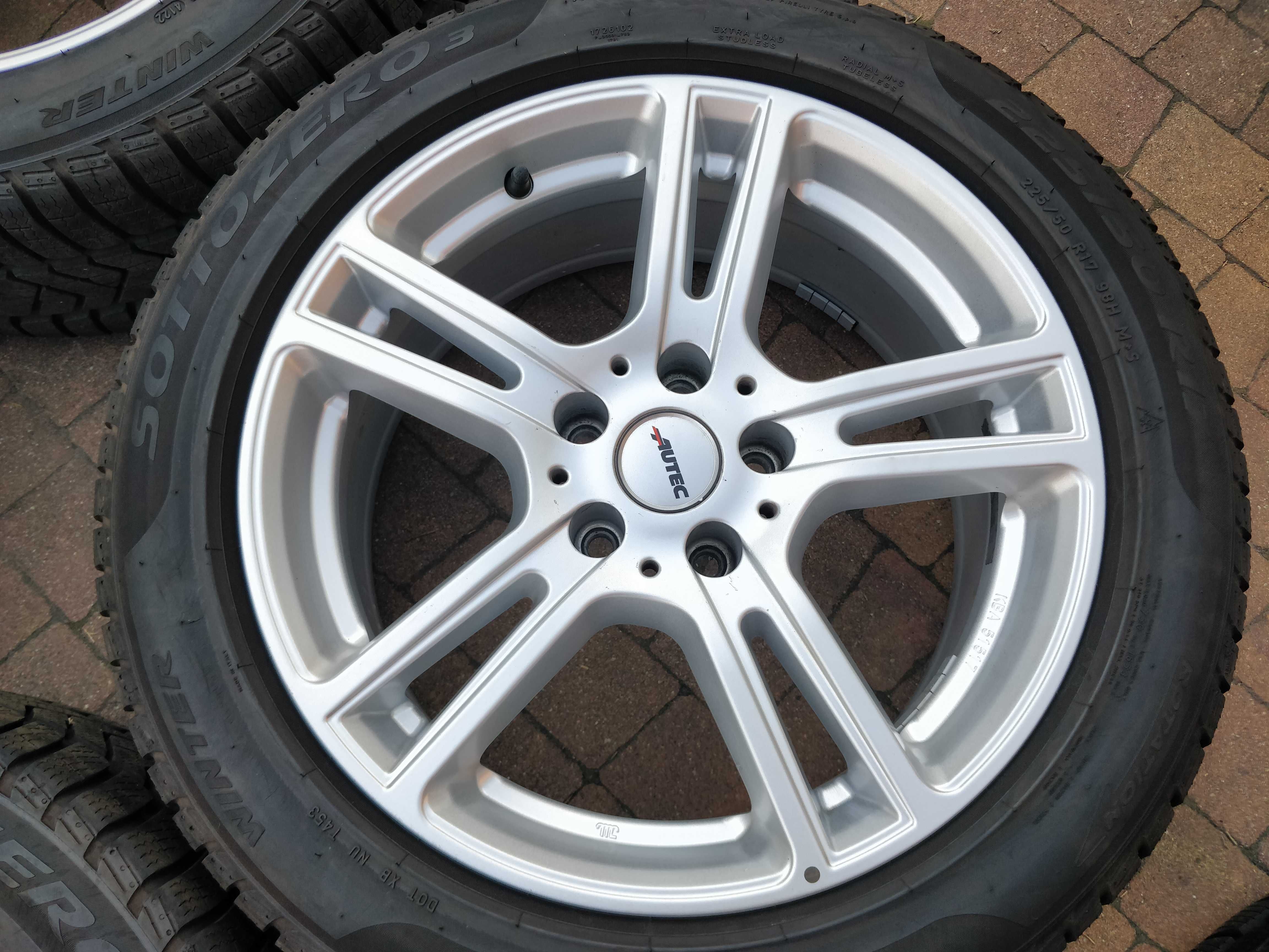 3505. Koła zimowe Audi A4 B8 B9 Allroad 5x112 ET29 225/55/17 7.3mm 23r