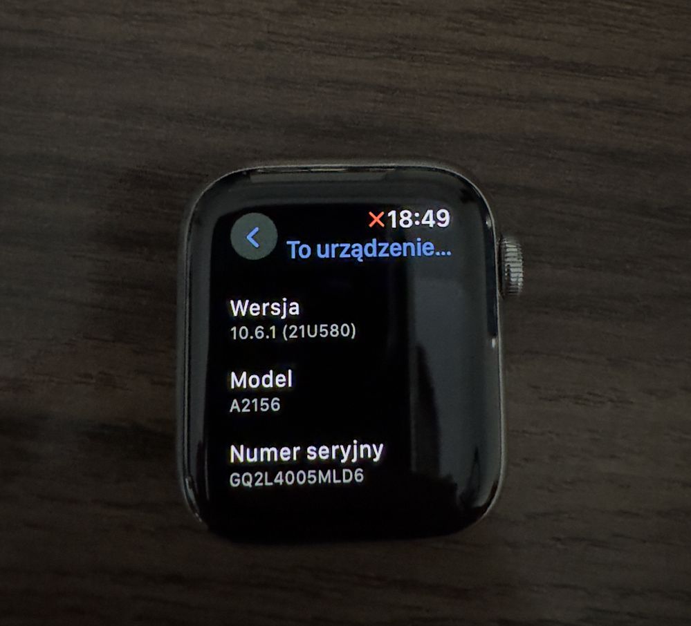 Apple Watch Series 5 – 40 mm – stal