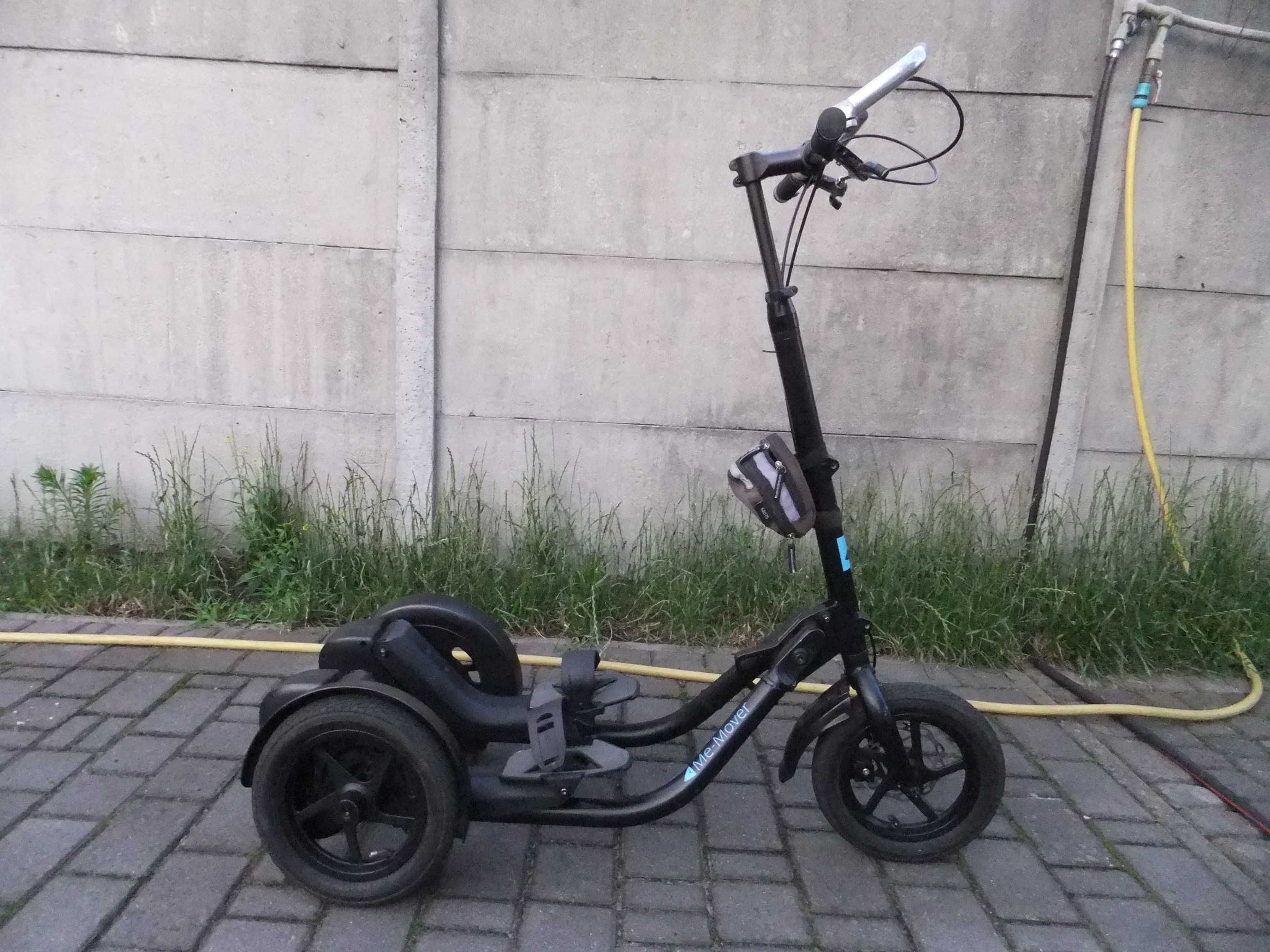 ME-MOVER Trójkołowiec 3w1  rower stepper hulajnoga - składany
