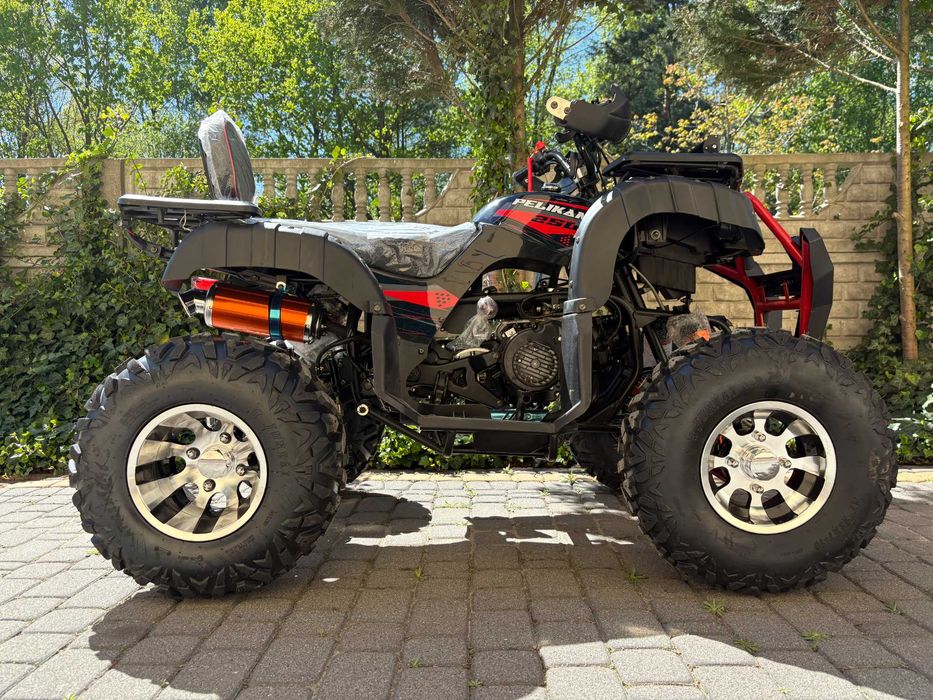 Duży QUAD 250 cc HUMMER PRO Ledy Hak Duża Rama XXL Raty dostawa