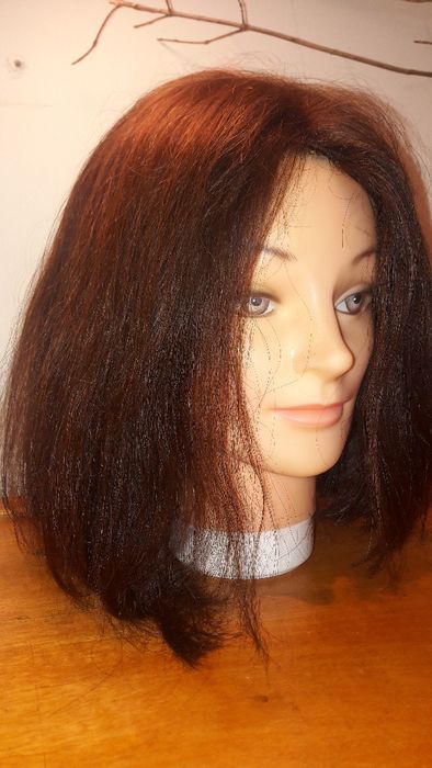 Peruca de cabelo natural