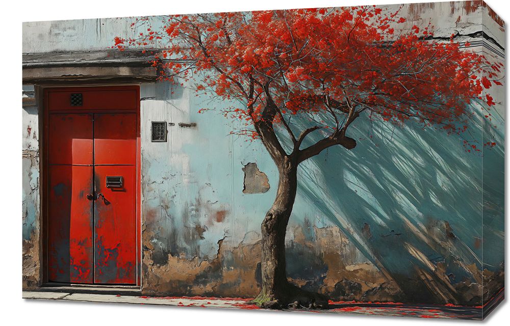 Obraz 60x40cm Widok Na Dawne