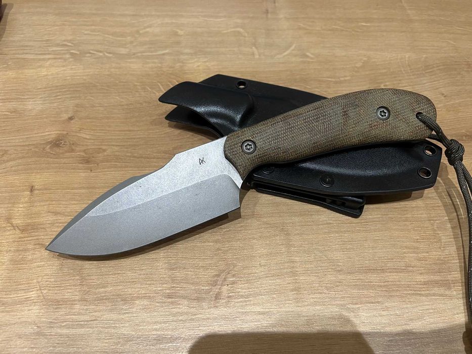 Nóż fixed custom PCK Jamall Kornalski Cwaniak XL K720 Bohler