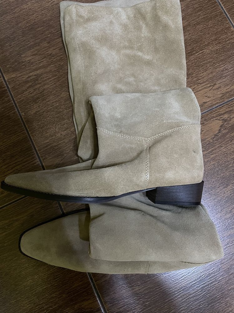 Сапоги чоботи Zara