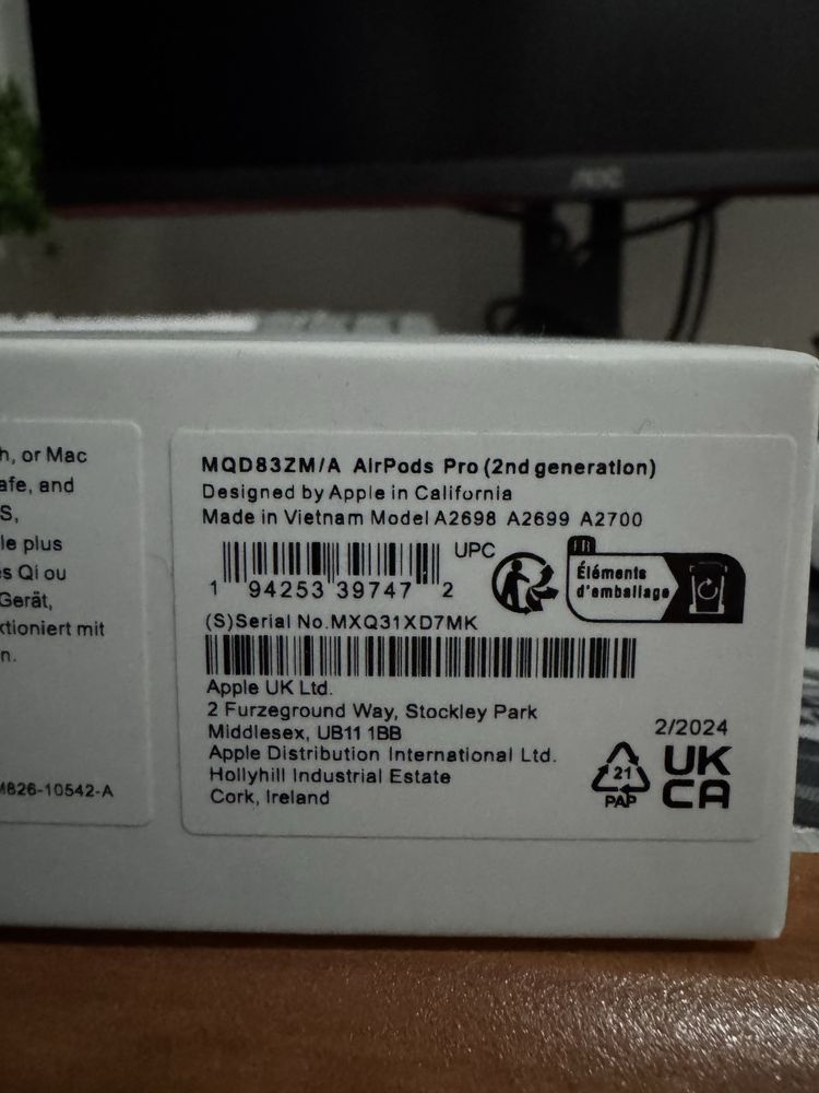 Air pods pro (2nd geracao)