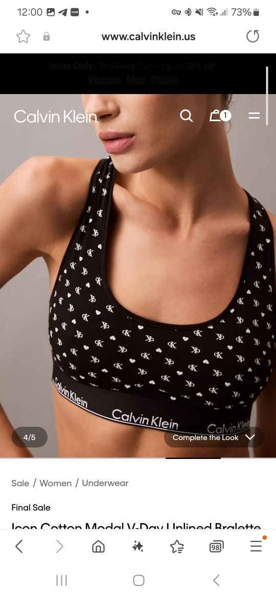 Комплект білизни Calvin Klein оригінал