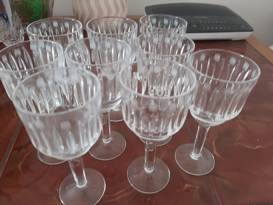 Copos de cristal