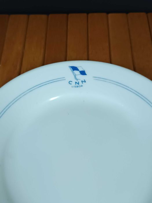 Raro pequeno prato alusivo á Companhia Nacional de Navegação VA