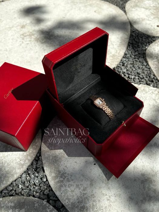 В наличии часы Cartier Panthere small Картье смол розовое золото