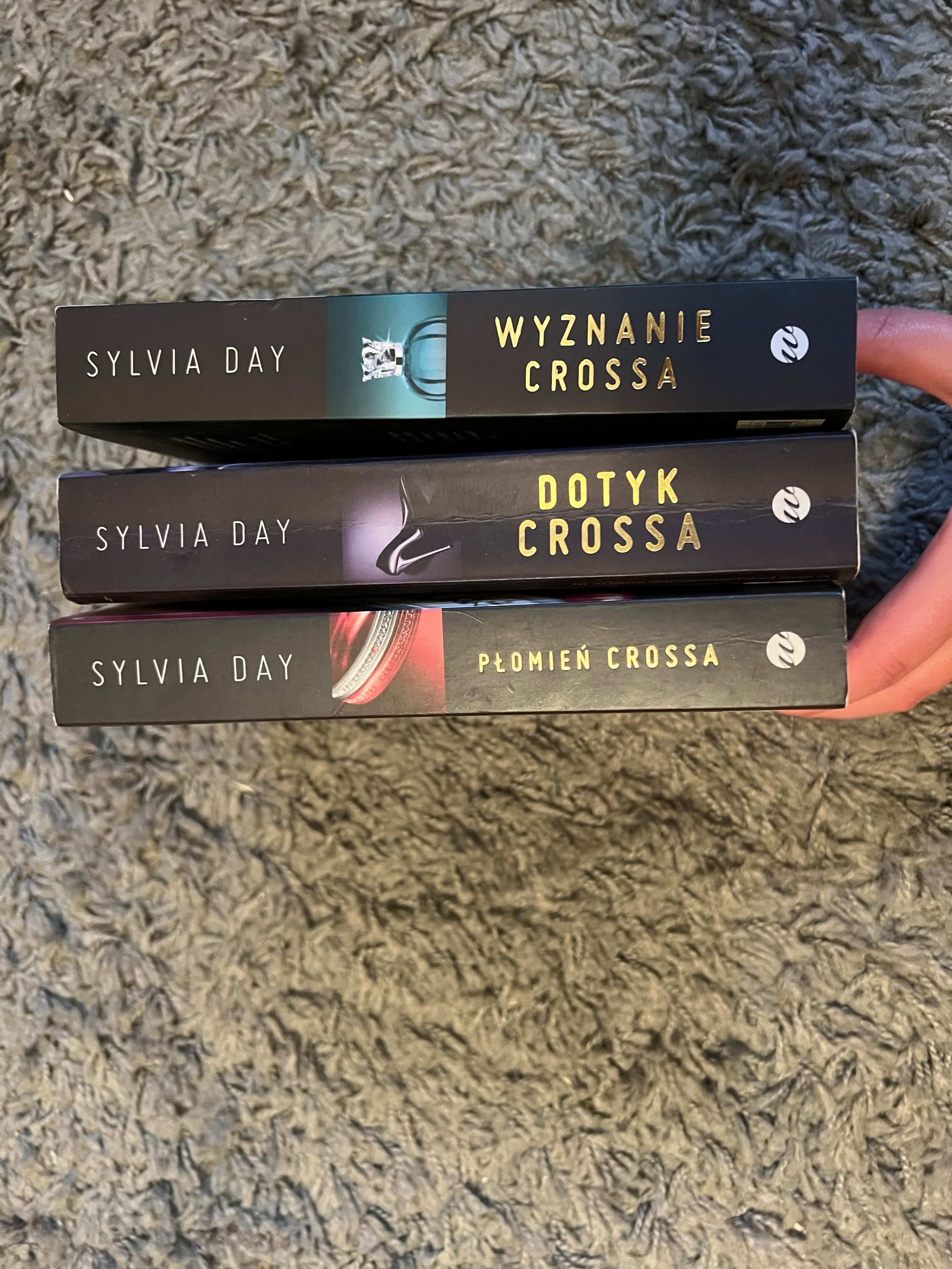 Książki pakiet tomy 1-3: Dotyk Crossa, Płomień Crossa, Wyznanie Crossa