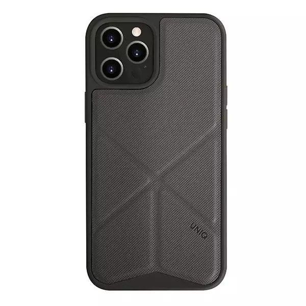 uniq transforma iphone 12 pro max 6,5" gris/gris anthracite