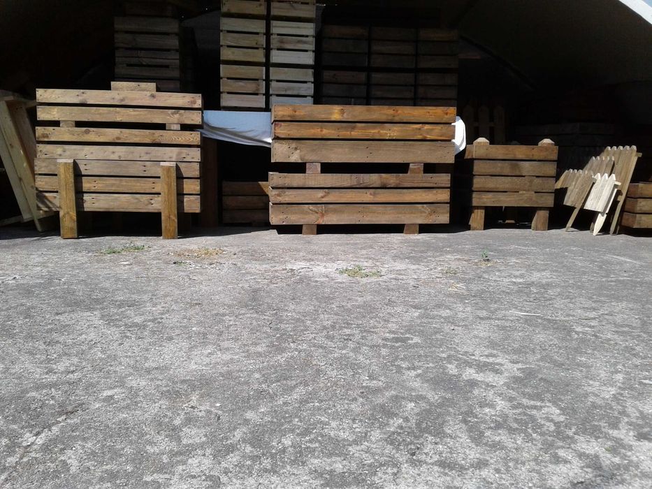 Floreiras/Hortas com tela