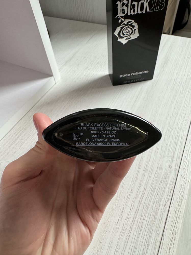 Туалетна вода Paco rabanne Black XS 65ml