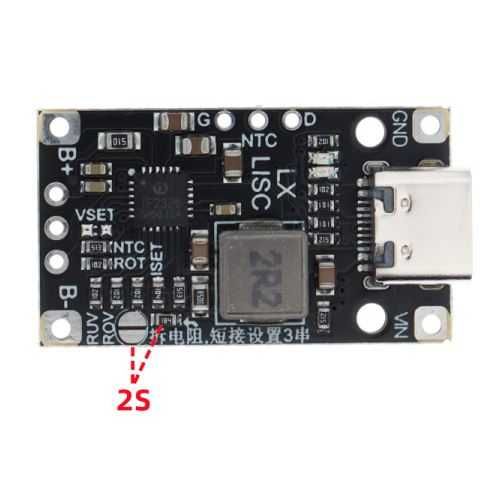 IP2326 Type-C USB 2S(3S) BMS повышающий преобразователь