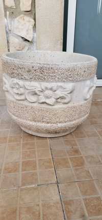 Vaso para exterior marmorite