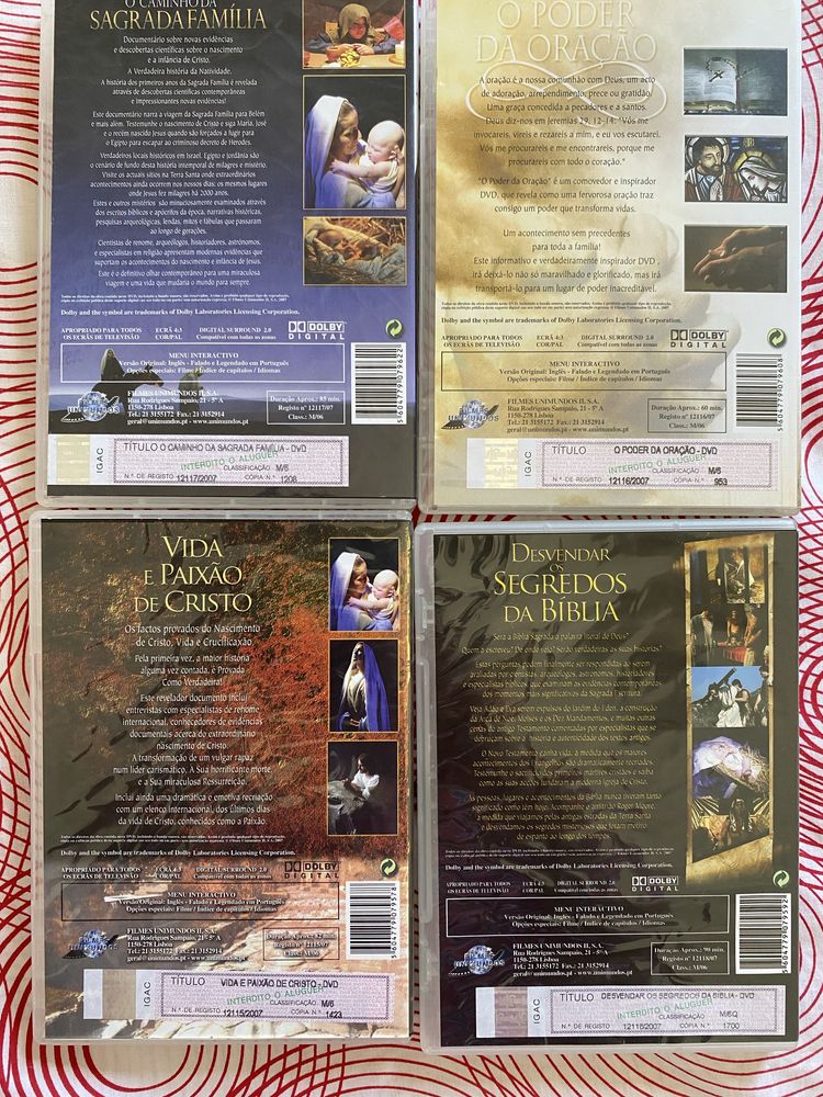 DVDs, Segredos da Biblia (Religião)