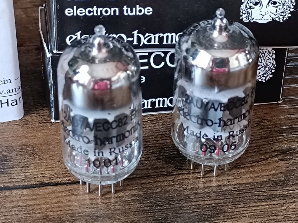 Electro Harmonix 12AU7 ECC82 dobrana para lampy elektronowe