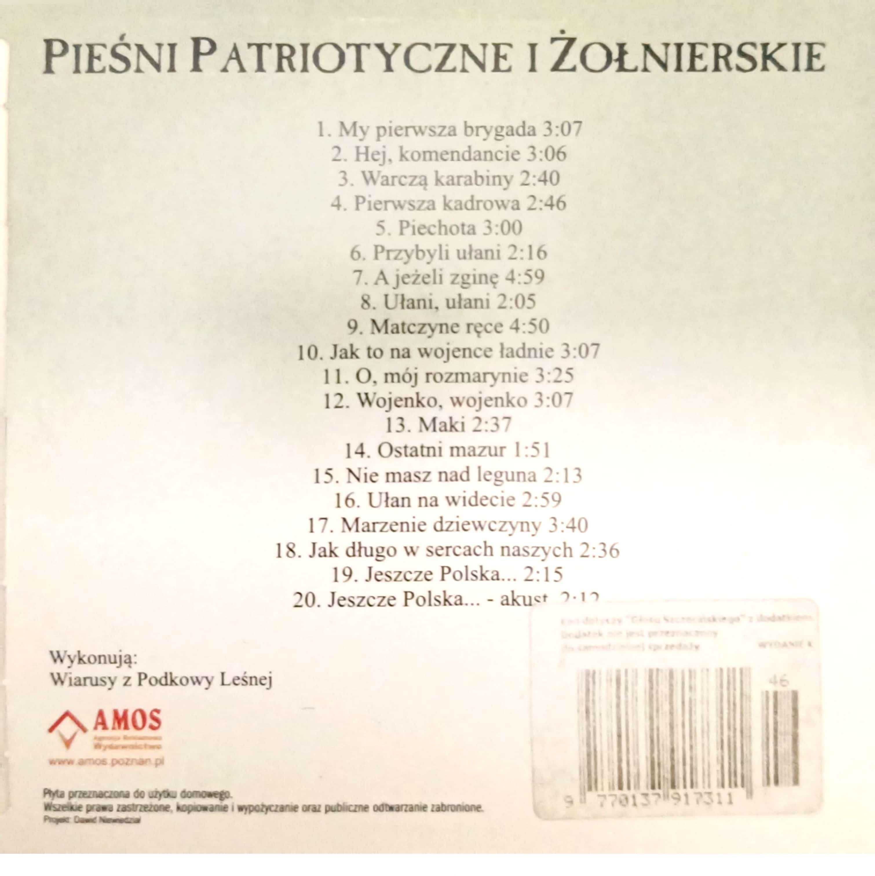Pieśni patriotyczne i żołnierskie cd Wiarusy z Podkowy Leśnej