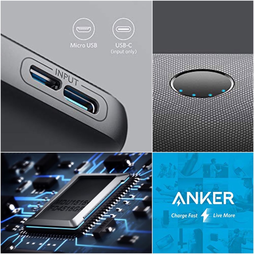 Powerbank Anker 313 A1229 Powercore 10k павербанк 10000 мАч ОРИГИНАЛ!