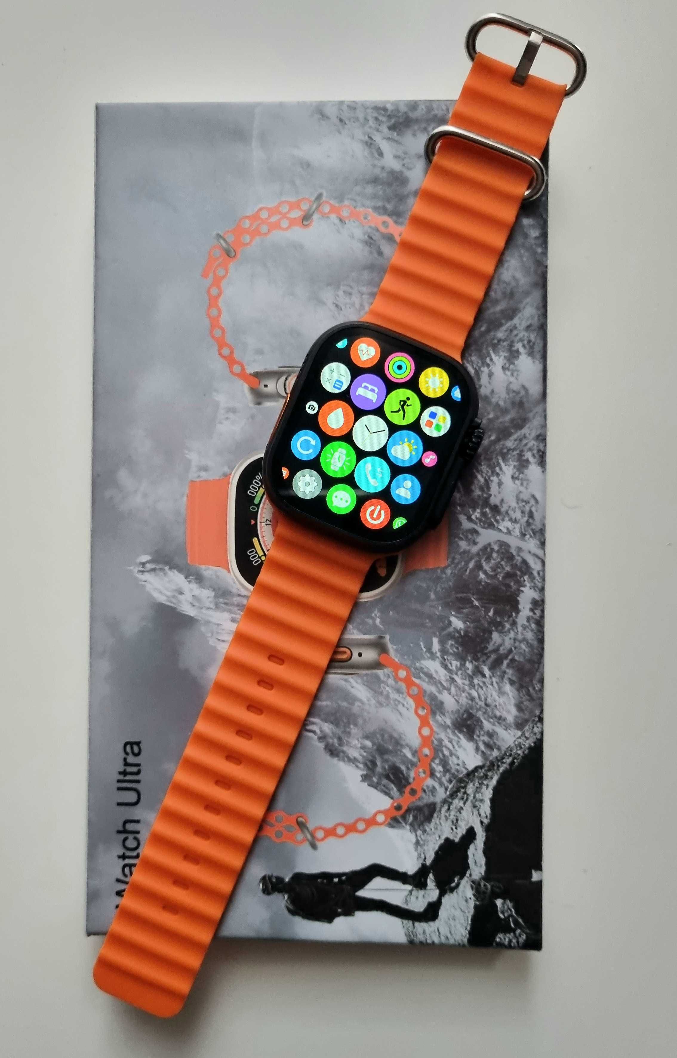 Smartwatch ultra orange