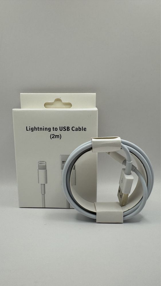 Zestaw Ladowarka Adapter 5W + Kabel Ligthning Usb -A 2 M