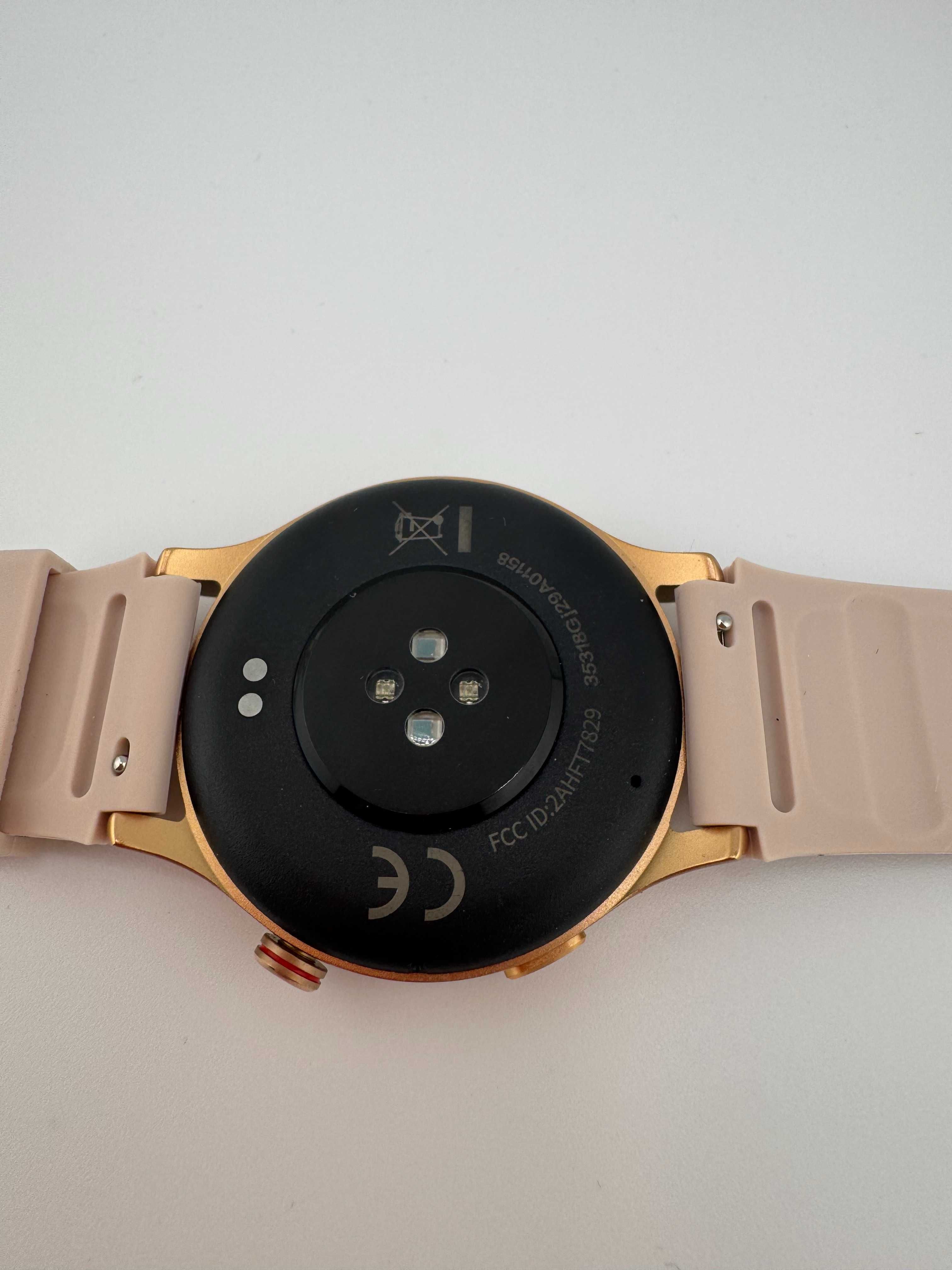 Smartwatch Veryfit AR-01 pudrowy róż Android IOS aplikacja