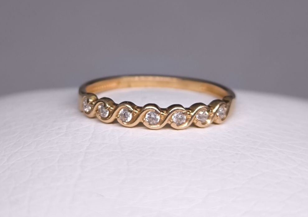 Кольцо золотое 16.5 размер