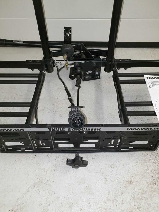 THULE euroclassic 913 ADAPTER bagażnik rowerowy HAK 2 3 rowery UCHYLNY