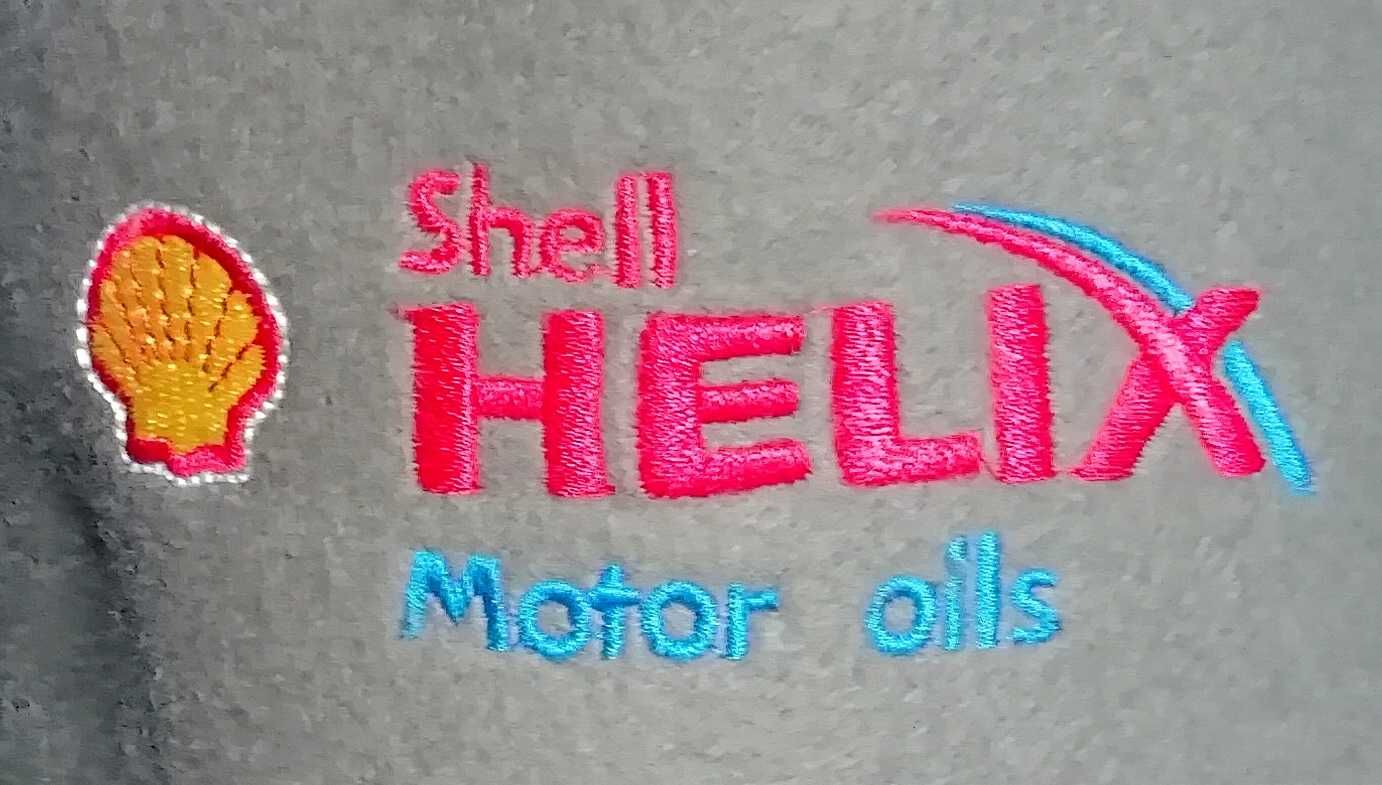 Manta Polar publicidade á Shell Helix com saco capa em tecido Nova