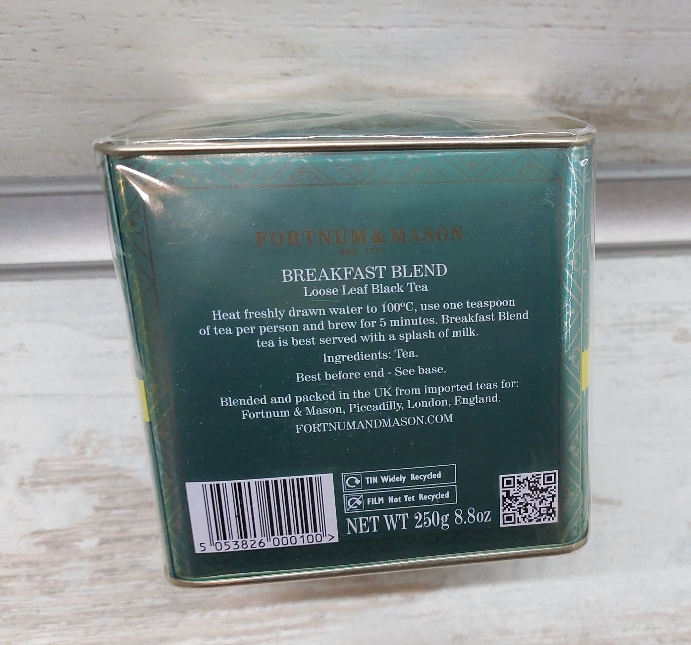 Преміум чай Fortnum and Manson Breakfast Blend Tea