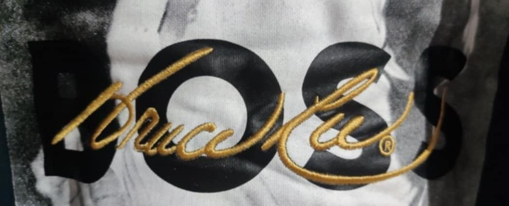 Męska bluza z kapturem boss Bruce Lee
