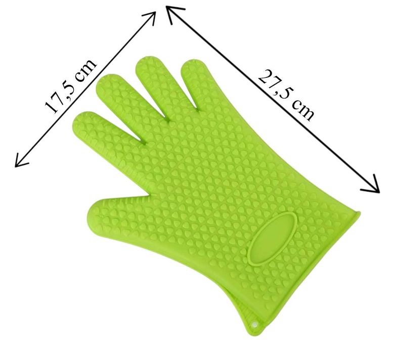 Rękawica silikonowa do grilla Duża gruba Łapka kuchenna do garnków