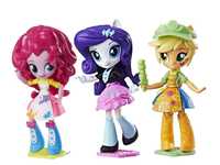 Ляльки поні My Little Pony Equestria Minis Applejack Rarity Pinki Pie